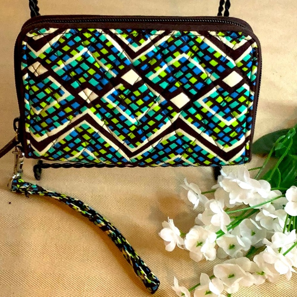 Vera Bradley Wristlet Wallet Rainforest